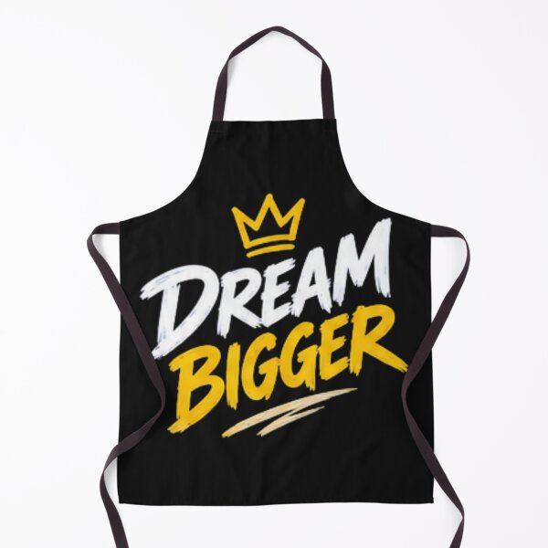 Item preview, Dream Bigger Inspirational Motivational Quote Typography Design designed and sold by Tipsy24.