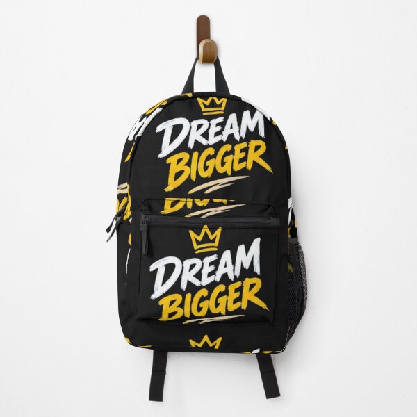 Item preview, Dream Bigger Inspirational Motivational Quote Typography Design designed and sold by Tipsy24.