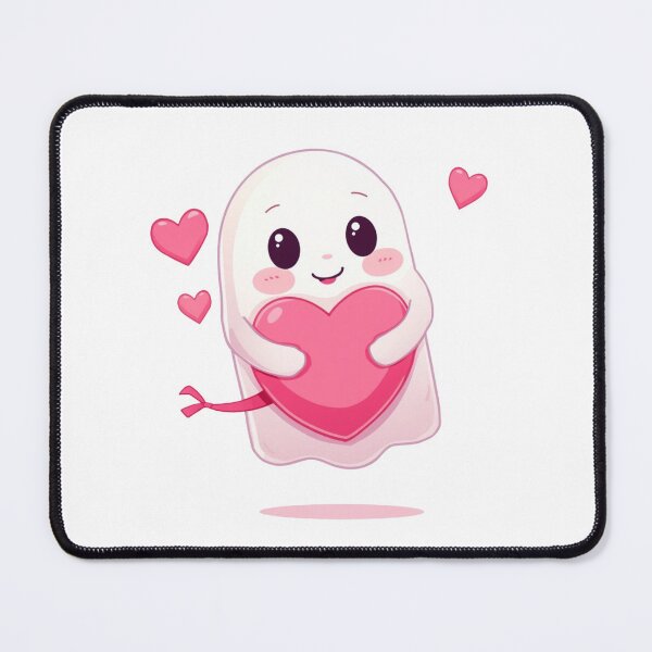 Item preview, Cute Love Ghost – Valentine Heart designed and sold by Stylestickers55.
