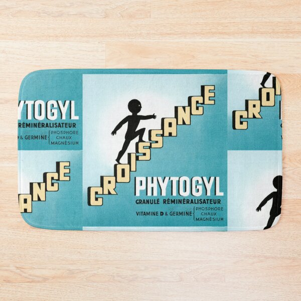 Item preview, Phytogyl Croissance French Pharmacy Ad designed and sold by artofuniverse.