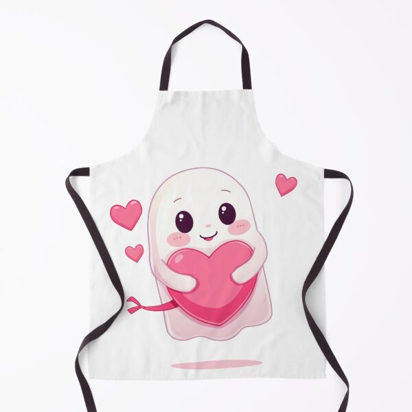 Item preview, Cute Love Ghost – Valentine Heart designed and sold by Stylestickers55.