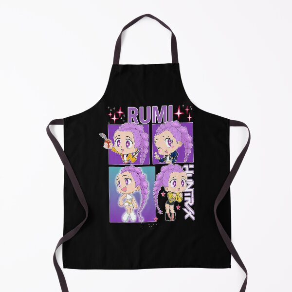 Item preview, Rumi Kpop Demon Hunters Chibi Anime Character Collage designed and sold by nryum.