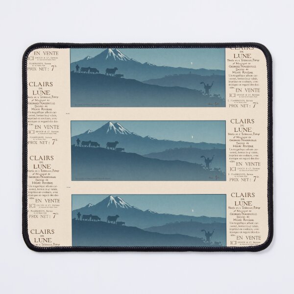 Item preview, Clairs De Lune Moonlit Alps Henri Riviere designed and sold by artofuniverse.