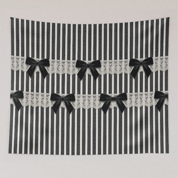 Item preview, Stripes and Bows: Lolita Noir Collection designed and sold by JacquiTaylorArt.