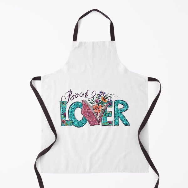 Item preview, Book Lover - Floral Typography  designed and sold by Steele-Art.