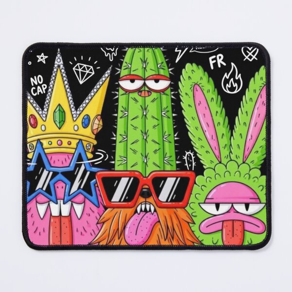 Item preview, Royalty Pokes Back But Mostly Cacti are Harder to Relate to than Crown-Wearing Poodles, We Genuinely Mean That designed and sold by Print Fiction.