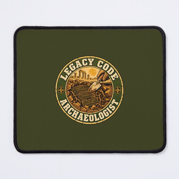 Item preview, Legacy Code Archaeologist Programmer Vintage Badge designed and sold by KAYJAY DESIGNS.
