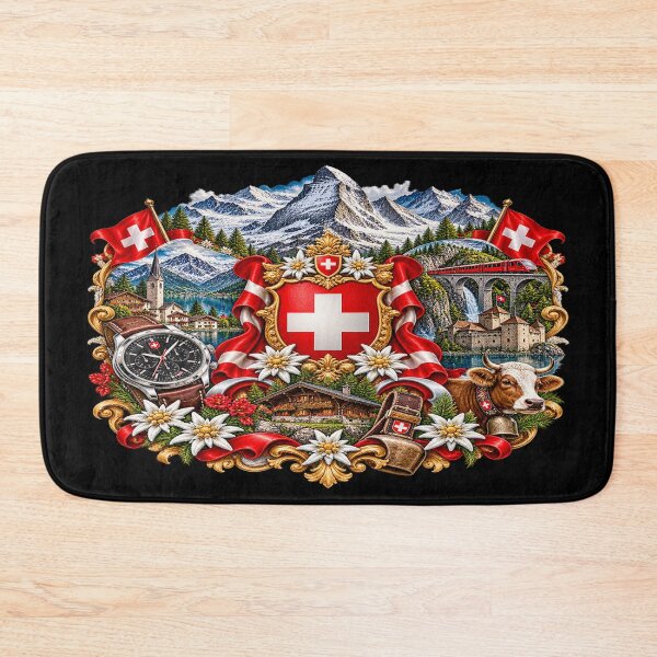Artikelvorschau, Schweizer Alpenerbe – Schweizer Emblem entworfen und verkauft von TroviTutto.