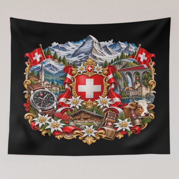 Item preview, Swiss Alpine Heritage – Swiss Emblem designed and sold by TroviTutto.