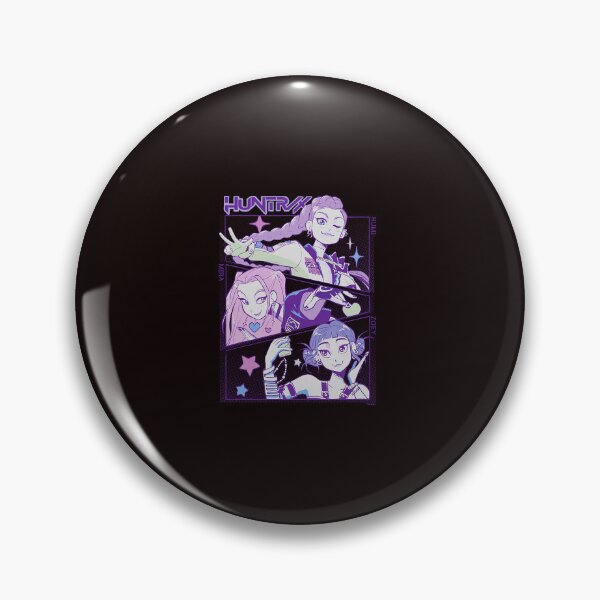 Item preview, HUNTRX Kpop Demon Hunters Trio Anime Fan designed and sold by ImeldaSparks.