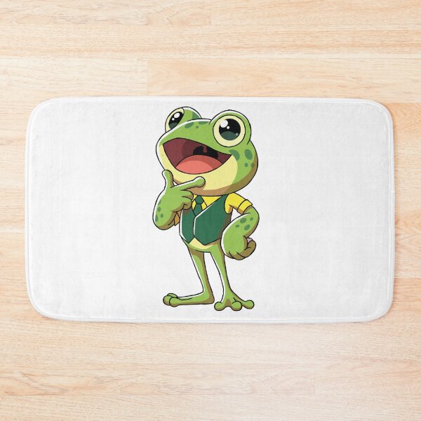 Item preview, Thinking Frog In A Suit Cartoon  designed and sold by Rupesh-Art26.