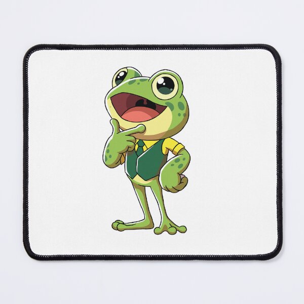 Item preview, Thinking Frog In A Suit Cartoon designed and sold by Rupesh-Art26.