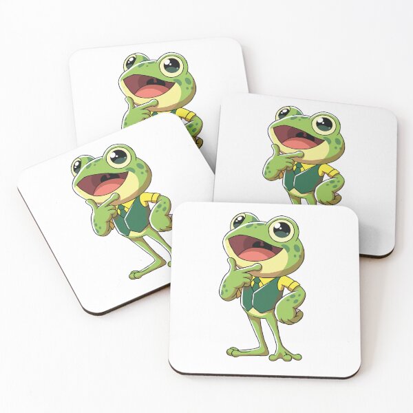 Item preview, Thinking Frog In A Suit Cartoon  designed and sold by Rupesh-Art26.