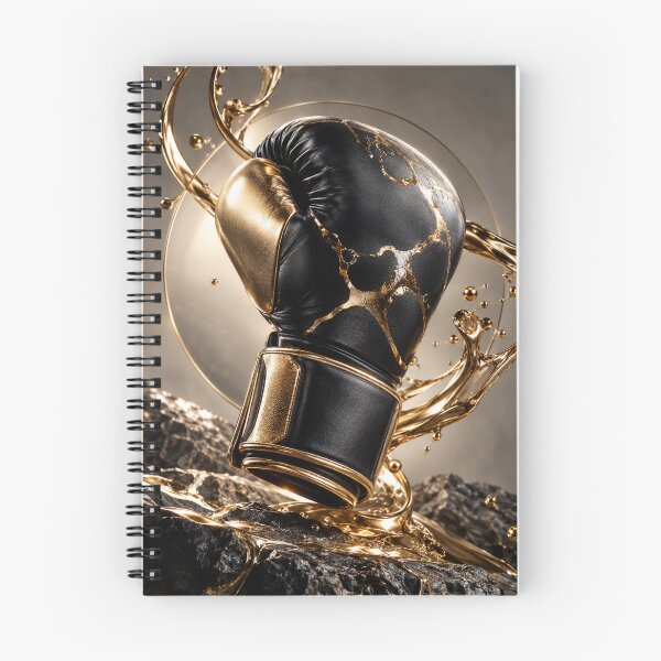 Item preview, Black Boxing Glove with Liquid Gold designed and sold by LiMarchee.