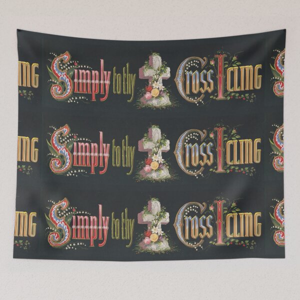 Item preview, Simply To Thy Cross I Cling Hymn Text designed and sold by artofuniverse.