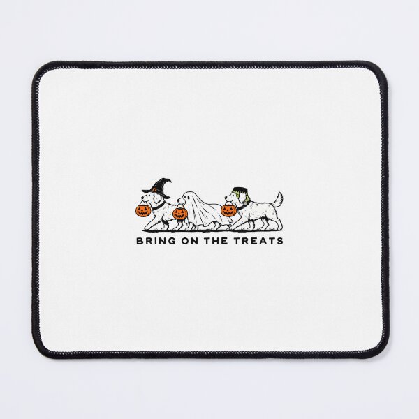 Item preview, Three dogs bring on the treats Halloween designed and sold by ChezasInspira.