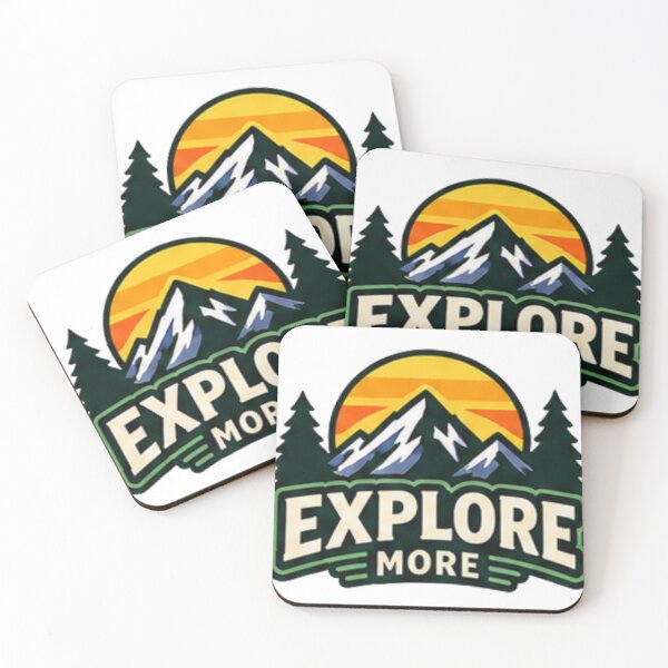 Item preview, Explore More Mountain Adventure Travel Nature Design designed and sold by Tipsy24.
