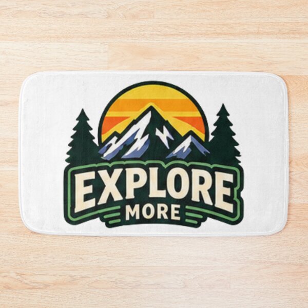 Item preview, Explore More Mountain Adventure Travel Nature Design designed and sold by Tipsy24.