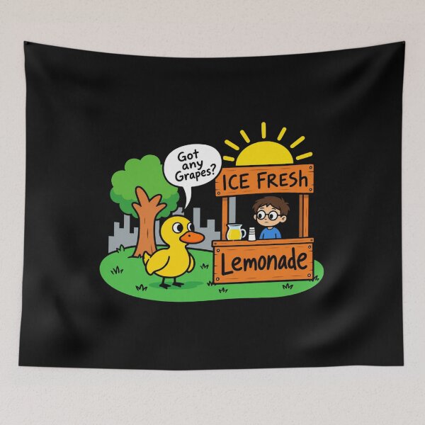 Item preview, Ice Fresh Lemonade Shirt Duck Funny Got Any Grapes Meme Gift designed and sold by Trendably.