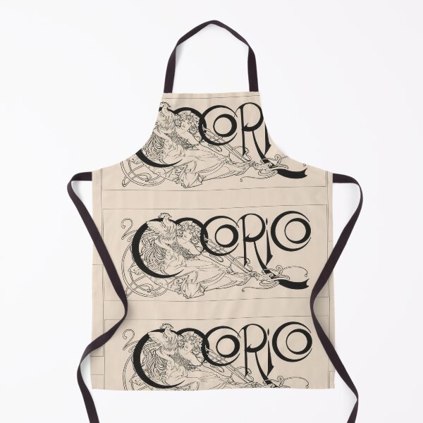 Item preview, Cocorico Magazine Title Mucha Rooster Illustration designed and sold by artofuniverse.