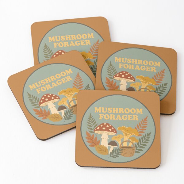 Item preview, Mushroom Forager Wild Nature Badge designed and sold by Herodestroyer.