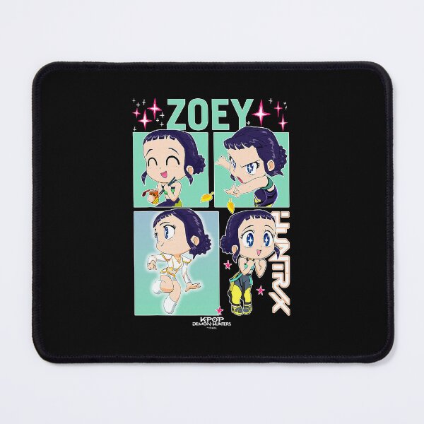 Item preview, Zoey K-Pop Demon Hunters Chibi Character Collage designed and sold by nryum.