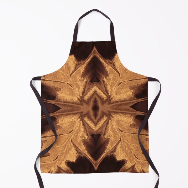 Item preview, Golden Eclipse - Symmetrical Organic Abstraction designed and sold by SulkaCreative.