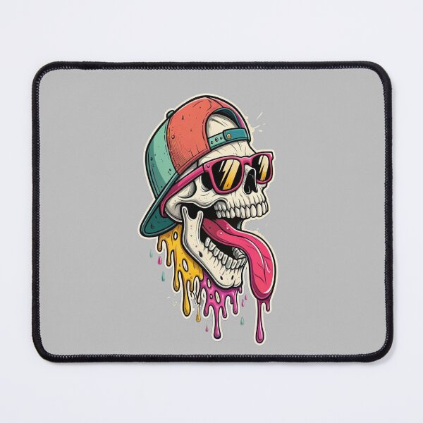 Item preview, Rebel Skate Skull – Urban Attitude & Dripping Psychedelic Style designed and sold by UNICREART.