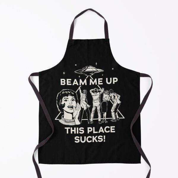 Item preview, Beam Me Up This Place Sucks Stranger Things Retro Sci Fi designed and sold by khdmalakarak.