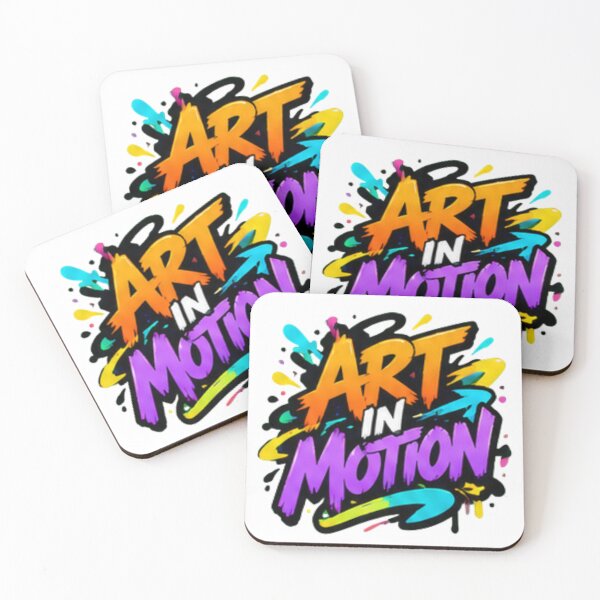 Item preview, Art in Motion Graffiti Street Art Colorful Typography Design designed and sold by Tipsy24.