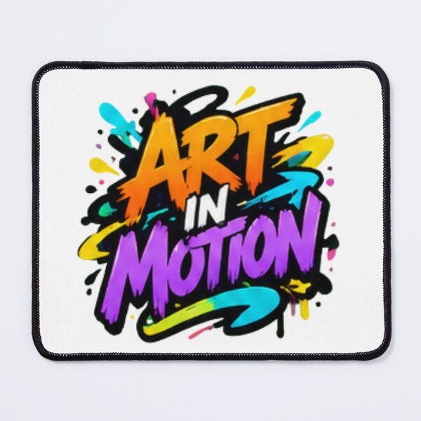 Item preview, Art in Motion Graffiti Street Art Colorful Typography Design designed and sold by Tipsy24.