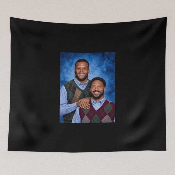 Item preview, Aaron Donald Myles Garrett Football SackBrothes Los Angeles   designed and sold by ChezasInspira.