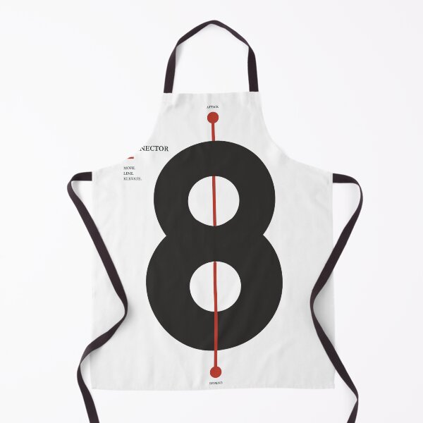Item preview, Minimalist Football Number 8 Print, Box-to-Box Midfielder Art, Soccer Print, Sports Decor, Modern Football Illustration designed and sold by Studio pod Burom.