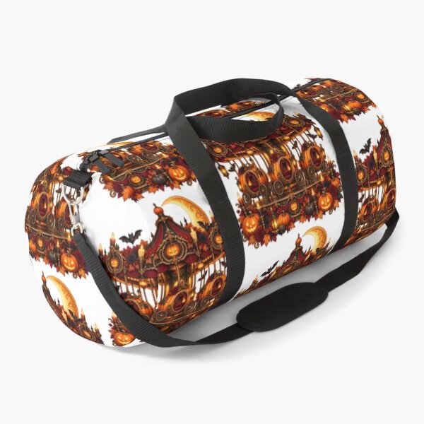 Item preview, Gothic Pumpkin Merry-Go-Round – Haunted Halloween Carniv designed and sold by Clothes With Smiling Animals Walt Gral.