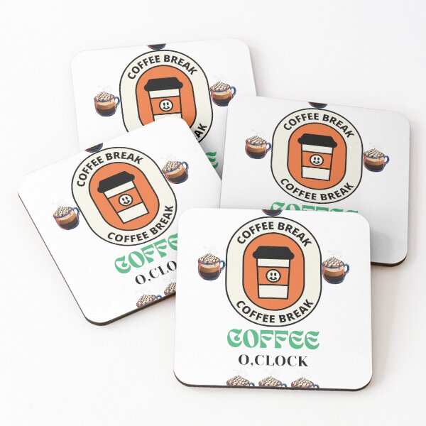 Item preview, Coffee O'clock - Funny Coffee Time Quote designed and sold by walbayzon.