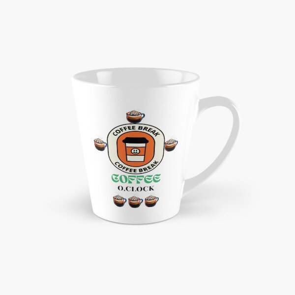 Item preview, Coffee O'clock - Funny Coffee Time Quote designed and sold by walbayzon.