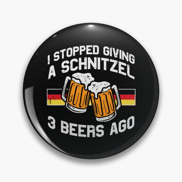 Item preview, Stopped Giving A Schnitzel 3 Beers Ago Oktoberfest Beer Pun designed and sold by khdmalakarak.