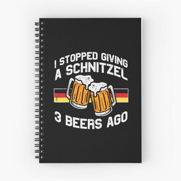 Item preview, Stopped Giving A Schnitzel 3 Beers Ago Oktoberfest Beer Pun designed and sold by khdmalakarak.