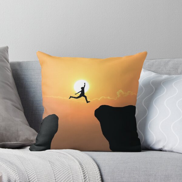 Item preview, Inspirational Leap of Faith Success Motivation Art designed and sold by Minem39.