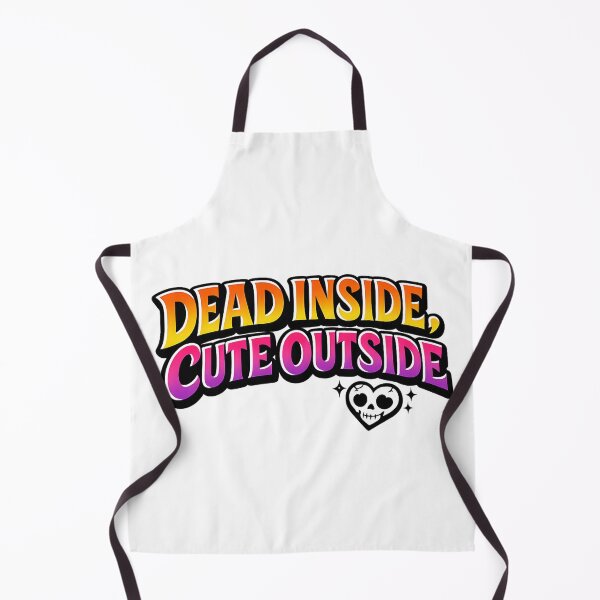 Item preview, Dead Inside Cute Outside Halloween T-Shirt – Gen Z Spooky Graphic designed and sold by Black Signal.