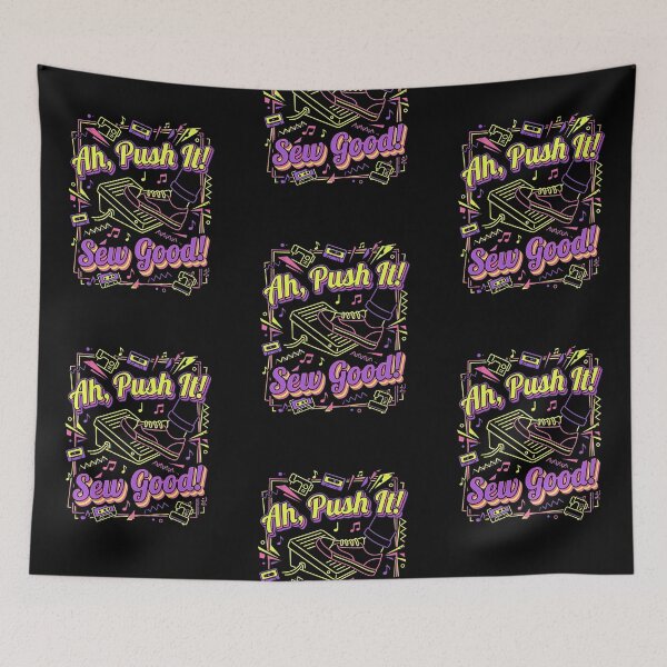 Item preview, Ah, Push It! Sew Good!  designed and sold by smallcatvn.