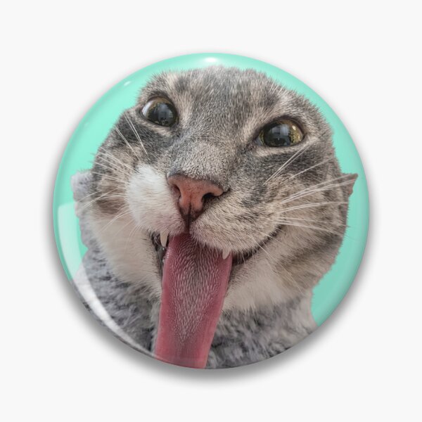 Item preview, Tongue out cat designed and sold by Chonk Borris.