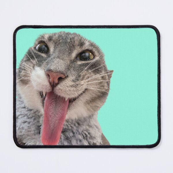 Item preview, Tongue out cat designed and sold by Chonk Borris.