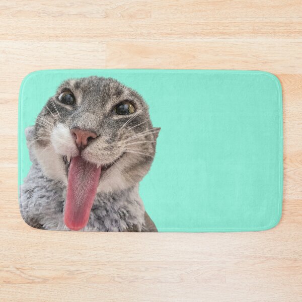 Item preview, Tongue out cat designed and sold by Chonk Borris.