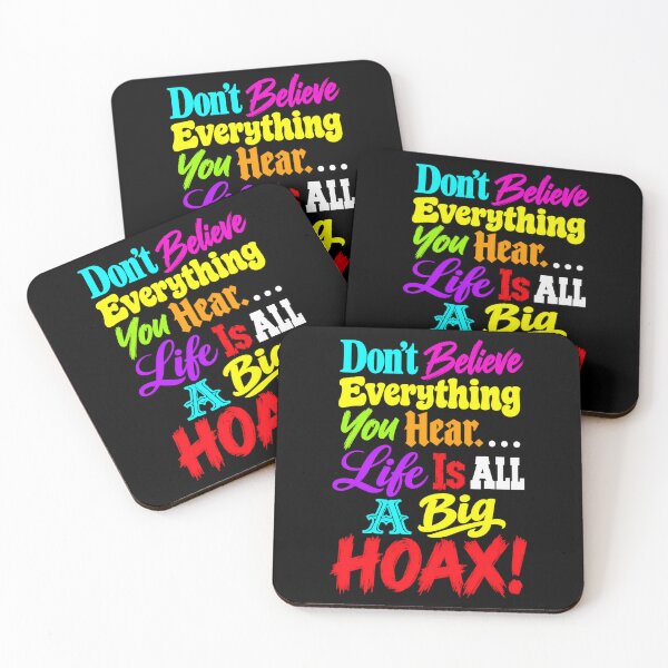 Item preview, Life Is A Hoax designed and sold by MarkColeImaging.