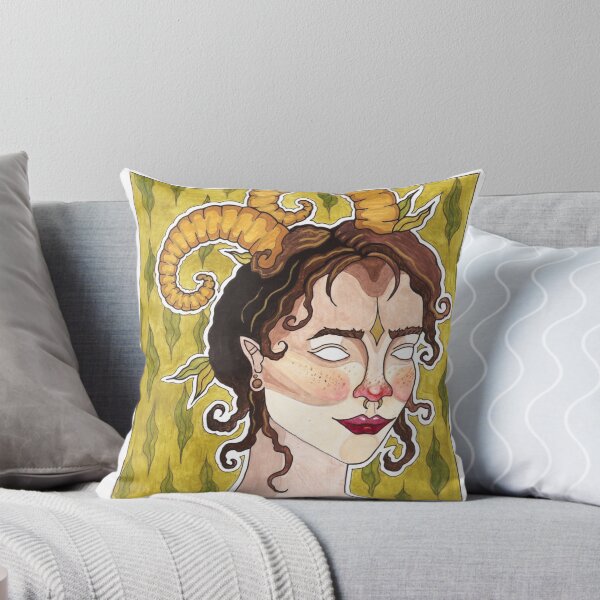 Item preview, Chica con cuernos designed and sold by Veyna-Brooks.