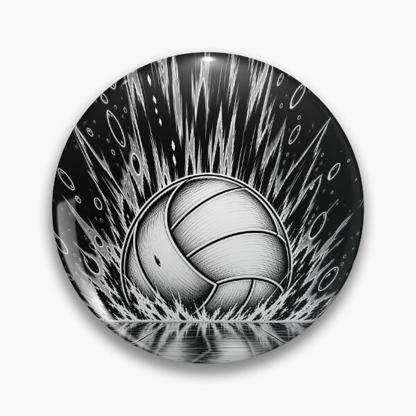 Item preview, Crush — Volleyball Ink Splatter Design designed and sold by NorthRally.