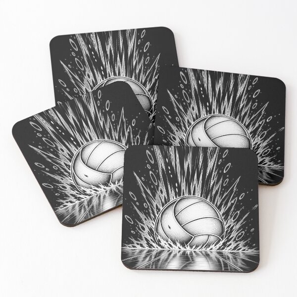 Item preview, Crush — Volleyball Ink Splatter Design designed and sold by NorthRally.