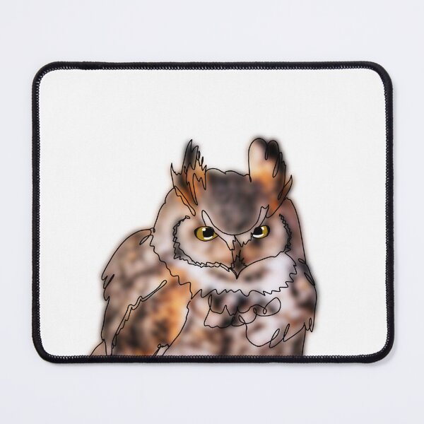 Item preview, Gary the Grumpy Owl – animalz designed and sold by Ashley’sAnimalz.