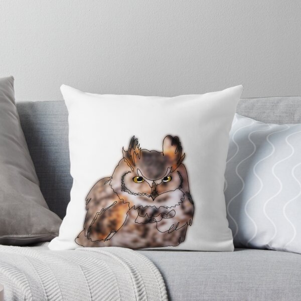 Item preview, Gary the Grumpy Owl – animalz  designed and sold by Ashley’sAnimalz.